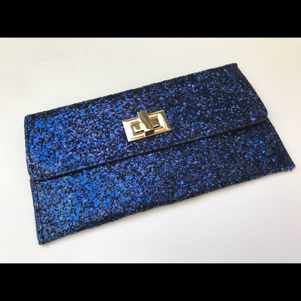 Glitter clutch